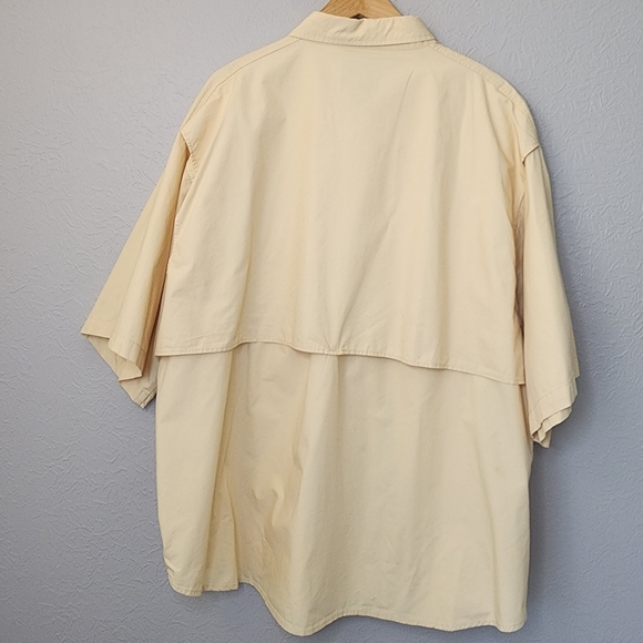Buckhorn River Button Up Shirt Men's‎ 3XL Short Sleeve Vented Fishing BoxC - Picture 4 of 10